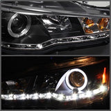 Spyder Projector Headlights - LED Halo - DRL - Black (5042231) - image 3