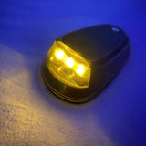 LoPro Wireless Solar-Powered Truck CAB Amber LED Light 5-Piece Roof System - No Drilling, No Holes, No Wiring