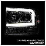 Spyder 1PC Light Bar Projector Headlights - Chrome - image 2