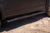 Raptor Series Oval Running Boards Black Textured Aluminum - Part# 2003-0366BT