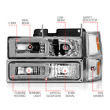 ANZO USA - Crystal Headlight - 111529