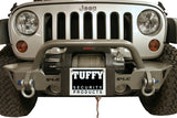 License Plate Holder (Roller Winch Fairlead; Black)