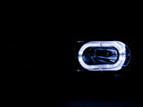 ANZO USA - Crystal Headlight Set w/Halo - 111007