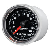 2-1/16" PYROMETER, 0-2000 F, GS