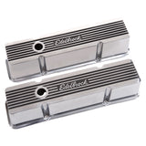 VALVE COVER POLISHED CHEV 262-400 59-86 TALL - EDELBROCK
