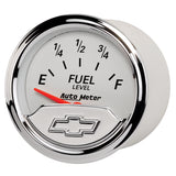 GAUGE, FUEL LEVEL, 2 1/16", 240OE TO 33OF, ELEC, CHEVROLET HERITAGE BOWTIE