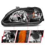 ANZO USA - Crystal Headlight Set - 121070