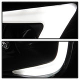 Spyder Projector Headlights - Light Bar DRL - Black (5083944) - image 8