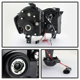 Spyder Projector Headlights - LED Halo - Black Smoke (5078551) - image 2