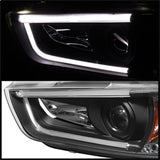 Spyder Projector Headlights - Light Tube - DRL - Black (5074201) - image 2