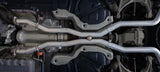 MBRP 3in Cat-Back, Dual Rear Exit, T304, CF Tips, Street (S51073CF)
