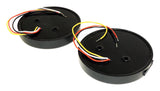 5" Round LED Tail Light Kit for Jeep CJ-5, CJ-6, CJ-7, CJ-8 and YJ, TJ Wranglers