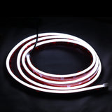 LED Knight Rider Scanning Hood Brow DRL Flex Cool White Kit for Truck and SUV's Race Sport Lighting