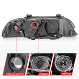 ANZO USA - Projector Headlight Set w/Halo - 121017