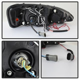 Spyder Projector Headlights - LED Halo - Black Smoke (5078629) - image 2