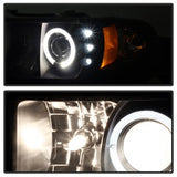 Spyder Projector Headlights - LED Halo - Black Smoke (5078414) - image 2