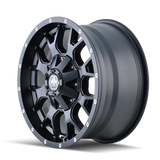 MAYHEM WARRIOR 8015 MATTE BLACK 20X10 8-165.1 -25MM 130.8MM 8015-2181MB
