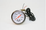 PRW - ETS GAUGE, WATER TEMP, Mech, 2 5/8" White, Back-Lit, Silver Bezel, 130-280 Deg. - 1338442