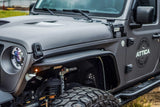 2018-2024 Jeep Wrangler JL / 2020-24 Gladiator Terra Series Front Fender Flares