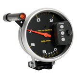 5" TACHOMETER, 0-9000 RPM, PEDESTAL DUAL RANGE W/ QUICK LITE & PEAK MEMORY