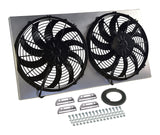 Derale Powerpack - High Output Dual 12" Electric RAD Fan/Aluminum Shroud Kit (16850) — view 5