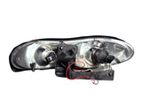 ANZO USA - Projector Headlight Set w/Halo - 121160