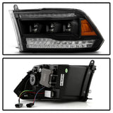 Spyder High-Power LED Module ( Low Beam ) Equipped Headlights - Version 2 - Black (5088666) — view 3