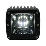 Race Sport? Lighting 2-Function LED Cube style Forward light - White/Amber - White Hi-Power Fog / Amber Turn Signal