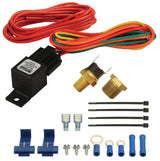 Derale 180°F Fan Switch Controller Relay Kit, 1/8" & 3/8" NPT - image 2