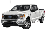 Carr 2015+ F150/2017+ F250/F350/F450 Super Duty/2018+ Expedition Polished Ld Step Pair Aluminum Body