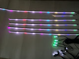 LED Interior Ambient 18-Piece RGBW Multicolor Ultra-Flow Series ColorSmart 4-Door Vehicle Complete Kit