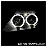 Spyder Projector Headlights - LED Halo - Black (5029072) - image 2
