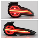 SPYDER BLACK LED TAIL LIGHTS; SEQUENTIAL LED TURN SIGNAL; LED WHITE LIGHT BAR PARKING | 16-23 MAZDA MIATA MX-6