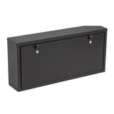 Tailgate Lockbox - '07-18 Wrangker JK (Standard Panel; Black) — 8" (TFY359-01)