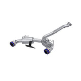 3in Cat-Back. Dual Rear Exit. T304. BE Tips (S43023BE)