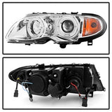 Spyder 1PC Projector Headlights - LED Halo - Chrome - image 2