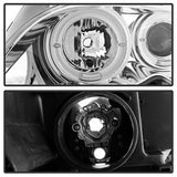 Spyder 1PC Projector Headlights - LED Halo - Chrome - image 5