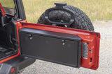 Tailgate Lockbox - '18-26 Wrangler JL (Standard Panel; Black) — 8" (TFY349-01)