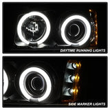 SPYDER BLACK PROJECTOR HEADLIGHTS ; 03-06 SILVERADO