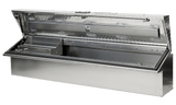 Highway Product 90 X 16 X 16 PASSENGER SIDE LOW SIDE TOOL BOX WITH SMOOTH ALUMINUM BASE - 3712-004