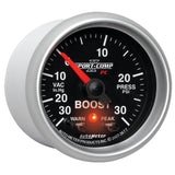 2-1/16" BOOST/VACUUM, 30 IN HG/30 PSI, SPORT-COMP II — Driver