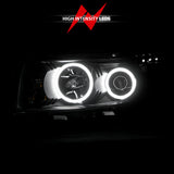 ANZO USA - Projector Headlight Set w/Halo - 121280