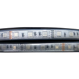 RGB Multi-Color 24ft Flexible Strip Light w/ Clear Waterproof Sleeve IP67