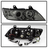 Spyder Projector Headlights - LED Halo - Smoke (5009104) - image 3
