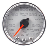 GAUGE, TRANS TEMP, 2 1/16", 300?F, STEPPER MOTOR W/PK & WRN, SLVR/CHRM, SPEK-PRO