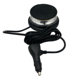 NEW - LoPro White and Amber Strobing Wig Wag Round Beacon with Portable Magnetic or 3-Hole Mount Base and Cigarette Ligh