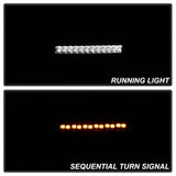 Spyder Full LED Front Bumper Lights - Sequential Signal - Chrome - image 8