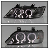 Spyder Projector Headlights - LED Halo - Smoke (5009104) - image 9