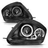 ANZO USA - Projector Headlight Set w/Halo - 121332