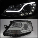 Spyder Projector Headlights - Light Tube - DRL - Smoke - image 3